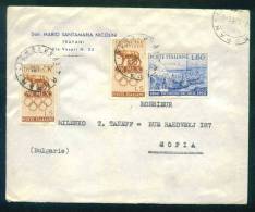 114003 Envelope  1961 TRAPANI - OLYMPIC GAME ROMA , SPEDIZIONE DEI MILLE , BOAT Italia Italy Italie Italien Italie - Estate 1960: Roma