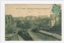 PARIS - Panorama De La Station De Ménilmontant - Distrito: 20