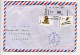 Mailed Cover (letter) With Stamps Museum  2009  From Spain  To Bulgaria - Covers & Documents