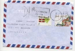 Mailed Cover (letter) With Stamps Flag,  Genetics  2009  From Spain  To Bulgaria - Lettres & Documents