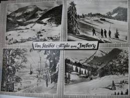 (1/3/89) AK "Von Steibis Im Allgäu Zum Imberg" Berggasthaus - Oberstaufen