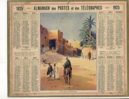 ALMANACH DES POSTES ET DES TELEGRAPHES  (1925) Ksour Chez Les Beni Snassen - Tamaño Grande : 1921-40