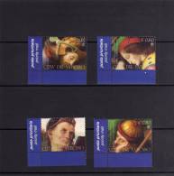 VATICANO VATICAN VATIKAN 2005 PALA DELLA RESURREZIONE DI PIETRO VANNUCCI "IL PERUGINO" SEIRE COMPLETA COMPLETE SET MNH - Neufs