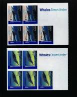 AUSTRALIA - 2006 WHALES DOWN UNDER TWO SELF-ADHESIVE SHEETLETS  MINT NH - Blocs - Feuillets