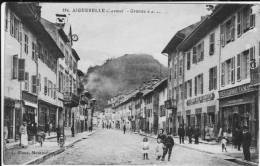 224.   AIGUEBELLE   -  (Savoie)   Grande Rue Et Charbonnière - Aiguebelle