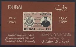 1964-DUBAI-J.F.KENNEDY- 1 B.F. - Dubai
