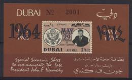 1964-DUBAI- KENNEDY SURCH.MAY 29 - 1 B.F. - Dubai