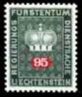 LIECHTENSTEIN  YT SERVICE 53   NEUF **  MNH - Servizio