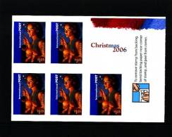 AUSTRALIA - 2006  CHRISTMAS  SELF-ADHESIVE  SHEETLET  MINT NH - Blocks & Sheetlets