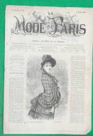 LA MODE DE PARIS N°23 24ème Année JUIN 1882 - Magazines - Before 1900