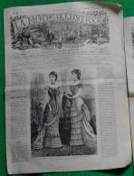 LA MODE ILLUSTREE N°11 Du 13 Mars 1881 - Magazines - Before 1900