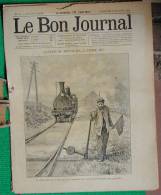 LE BON JOURNAL  N° 405 Du 3 Fevrier 1890 - Magazines - Before 1900