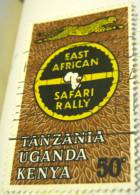 Kenya Uganda Tanzania 1965 East African Safari Rally 50c - Used - Kenya, Uganda & Tanzania