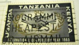 Kenya Uganda Tanzania 1965 International Co-operation Year 50c - Used - Kenya, Oeganda & Tanzania