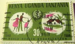 Kenya Uganda Tanzania 1968 20th Anniversary WHO Enviroment Health 30c - Used - Kenya, Uganda & Tanzania