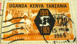 Kenya Uganda Tanzania 1969 International Labour Organisation 50th Anniversary 1.30s - Used - Kenya, Uganda & Tanzania