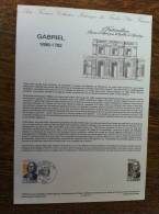 Collection Historique Du Timbre-Poste Français GABRIEL 1698 1782 - Feuilles Complètes