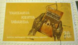 Kenya Uganda Tanzania 1970 Musical Instrument Marimba 30c - Used - Kenya, Uganda & Tanzania