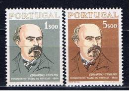 P Portugal 1964 Mi 972-73 Mnh - Neufs