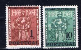 P Portugal 1965 Mi 977-78 Mnh - Neufs