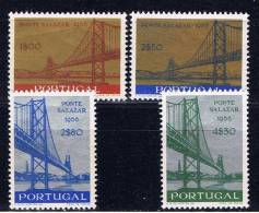 P Portugal 1966 Mi 1008-11 Mnh - Neufs