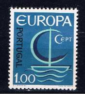 P Portugal 1966 Mi 1012 Mnh EUROPA - Nuovi