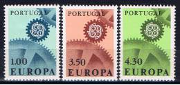 P Portugal 1967 Mi 1026-28 Mnh EUROPA - Nuovi