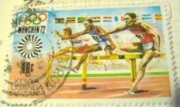 Kenya Uganda Tanzania 1972 Munich Olympics Hurdles 40c - Used - Kenya, Ouganda & Tanzanie