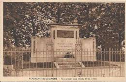 BEAUMONT DE LOMAGNE. MONUMENT AUX MORTS. 1914-1918. - Beaumont De Lomagne