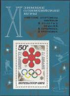 1972 11th Winter Olympic Games Sapporo Russia Stamp MNH - Collections