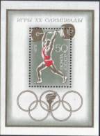 1972 20th Olympic Games Weightlifting Russia Stamp MNH - Collections