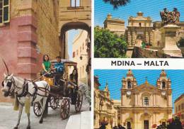 Cp , MALTE , MDINA , Multi-Vues - Malta
