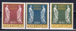 P Portugal 1967 Mi 1033-35 Mnh - Neufs