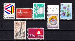 LUXEMBOURG  LOT 1962 -67  YT 611 699 743 A 745 +  754 759   TB  NEUFS MNH ** - Sammlungen