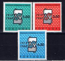 P Portugal 1969 Mi 1076-78 Mnh - Neufs