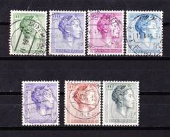 LUXEMBOURG 1960 / 64   YT    582  583 584  584A 586 586A - Gebraucht