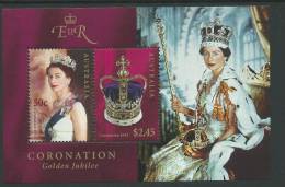 2003 50th Anniversary Of The Coronation Mini Sheet Complete  MUH Full Gum On Rear Mint Never Hinged - Blocs - Feuillets