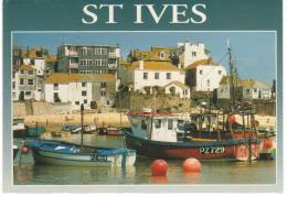 U.K., St. Ives, Fishing Boats, Ca. 2000 - St.Ives
