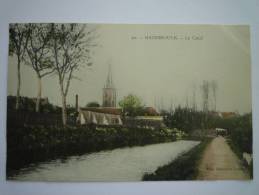 HAZEBROUCK  (Nord)  :  Le  CANAL   -  Jolie Carte Couleur  - Hazebrouck