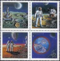 1989 Stamp Exhibition Astronaut Aerospace Russia Stamp MNH - Colecciones
