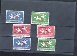 REPUBLICA DE GUINEA Nº AE 22 AL 25 - Pigeons & Columbiformes