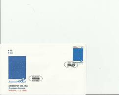 TURKEY 1995 -FDC CENTENARY OF CINEMA  W 1 ST OF 15000 LS ANKARA  FEB 1 RE209 - Brieven En Documenten