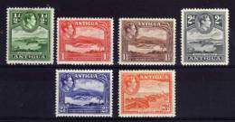 Antigua - 1938 - Definitives (Part Set) - MH - 1858-1960 Colonie Britannique