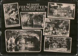 AK Saalfeld, Feengrotten, Gel, 1964 - Saalfeld
