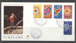 SURINAME 1970 FDC E73  PASEN EASTERN BLANCO VERY FINE - Suriname ... - 1975