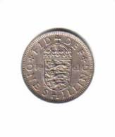 GREAT BRITAIN    1  SHILLING  1961  (KM # 904) - I. 1 Shilling