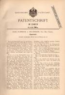 Original Patentschrift - K. Schmohl In Ziegenhain , Bez. Cassel , 1900 , Klappenwehr , Wehr , Stau , Staudamm, Fluss !!! - Architektur