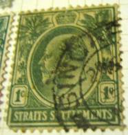 Straits Settlements 1903 King Edward VII 1c - Used - Straits Settlements