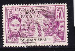 SOUDAN N° 90 50C VIOLET EXPOSITION COLONIALE INTERNATIONALE DE PARIS 1931 OBL - Otros & Sin Clasificación