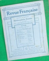 REVUE FRANCAISE N 23 5 03 1911 HULST BAUDRILLART REDIER BAZIN FABIE BERGER COURTOIS PELTIER GOFFIC DUVAL JAUMES PONTCRAY - Riviste - Ante 1900